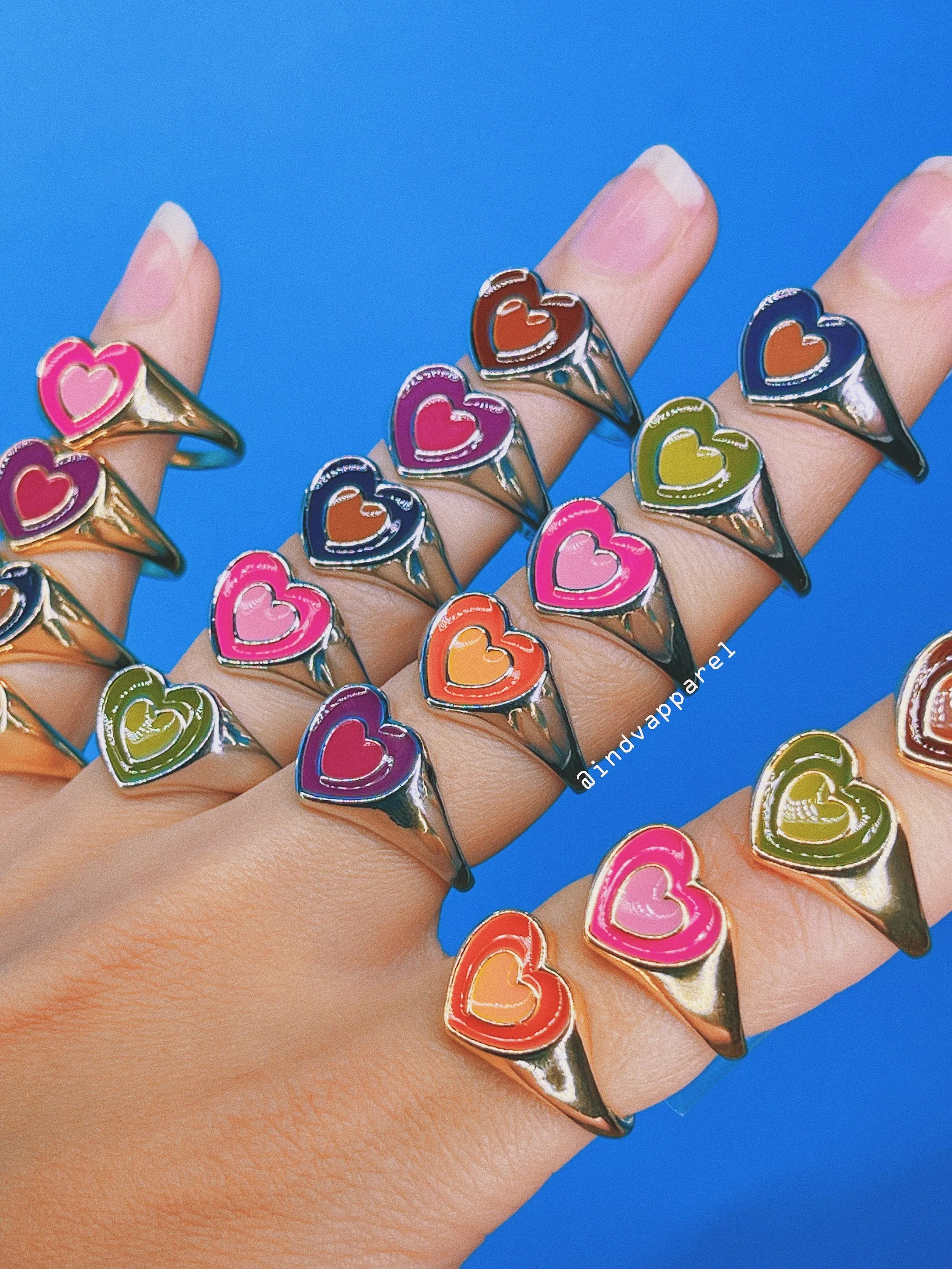 Y2K Heart Ring