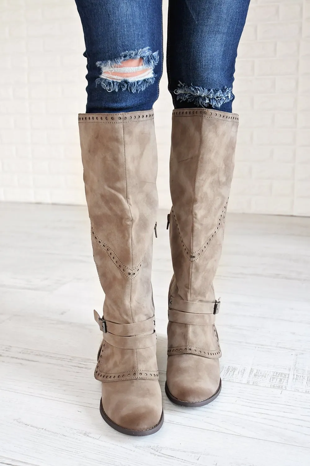 Yoko Boots ~ Taupe