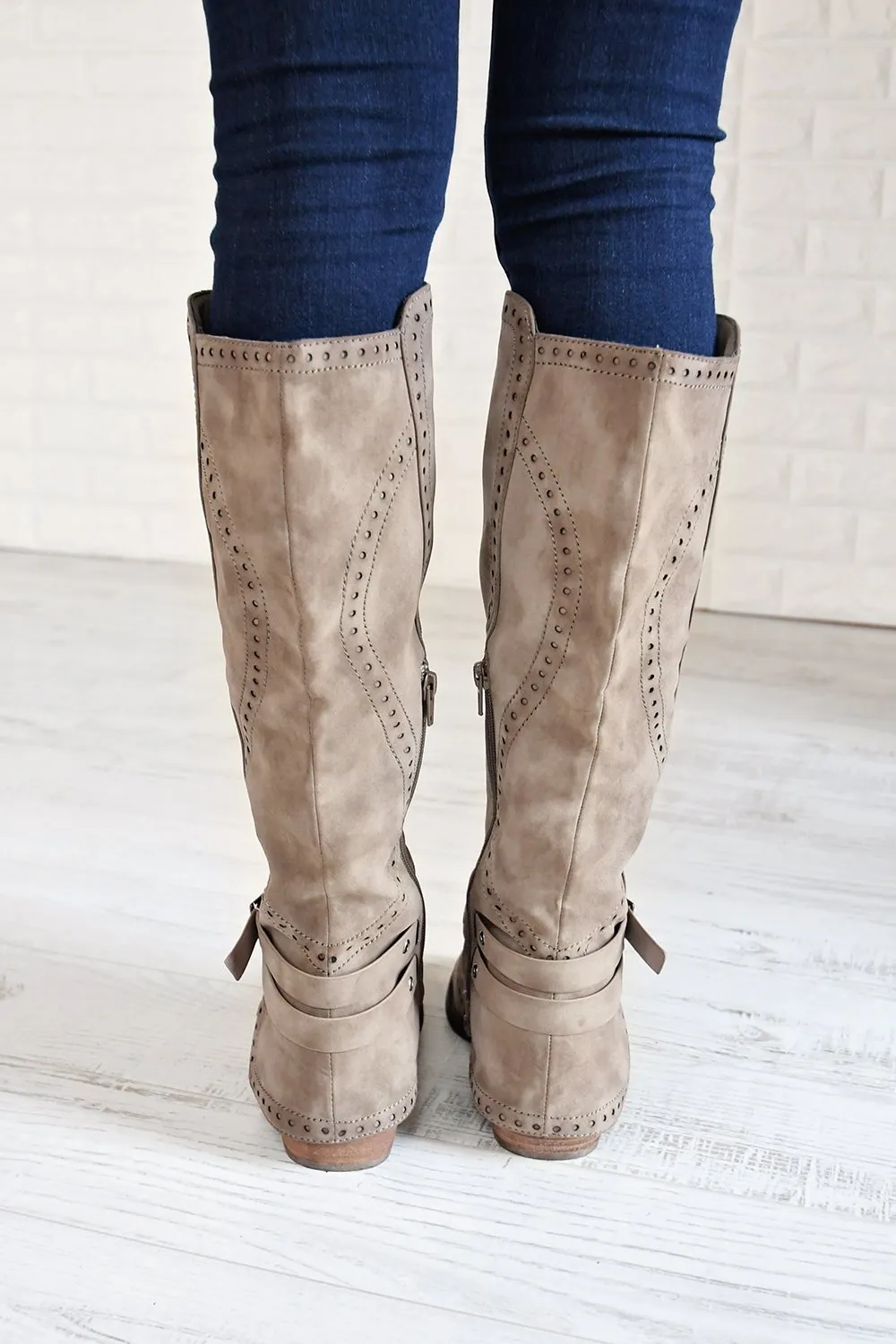 Yoko Boots ~ Taupe